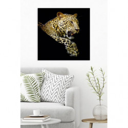 Tableau LA SIESTE DU LEOPARD