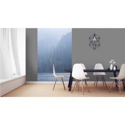 LAKE IN FOG wall hanging