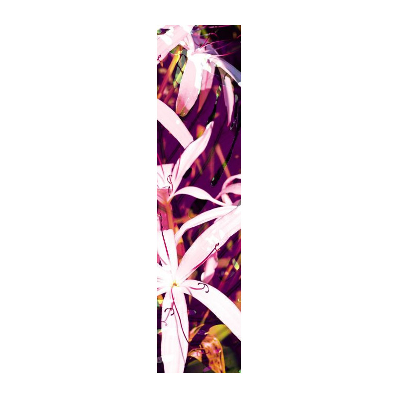 PURPLE FLOWERS wall hanging - Nature landscape wall hanging tapestry