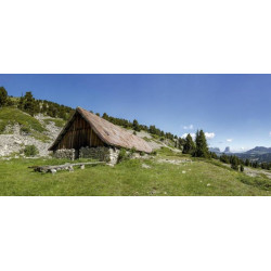 Papier Peint LE CHALET MONT AIGUILLE