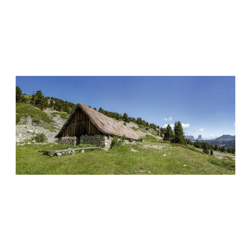 Papier Peint LE CHALET MONT AIGUILLE - Papier peint panoramique