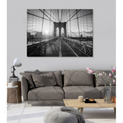 ALONG THE CABLES Canvas print