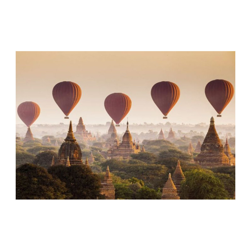 THE TEMPLES OF BAGAN Poster - Panoramic poster