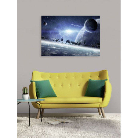THE SPACE canvas print