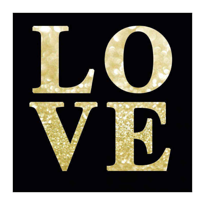LOVE canvas print - Canvas print for bedroom