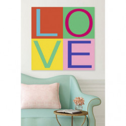 LOVE GIRLY canvas print