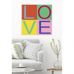 LOVE GIRLY canvas print