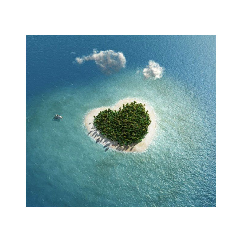 Papier Peint LOVE ISLAND - Papier peint panoramique