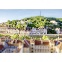 LYON TILT SHIFT canvas print