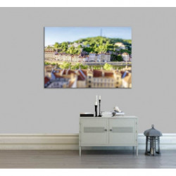 LYON TILT SHIFT canvas print