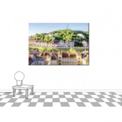 LYON TILT SHIFT canvas print