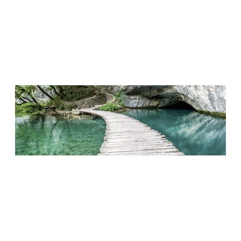 MINT BRIDGE Canvas print - Nature landscape