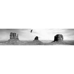 Papier Peint MONUMENT VALLEY B&W