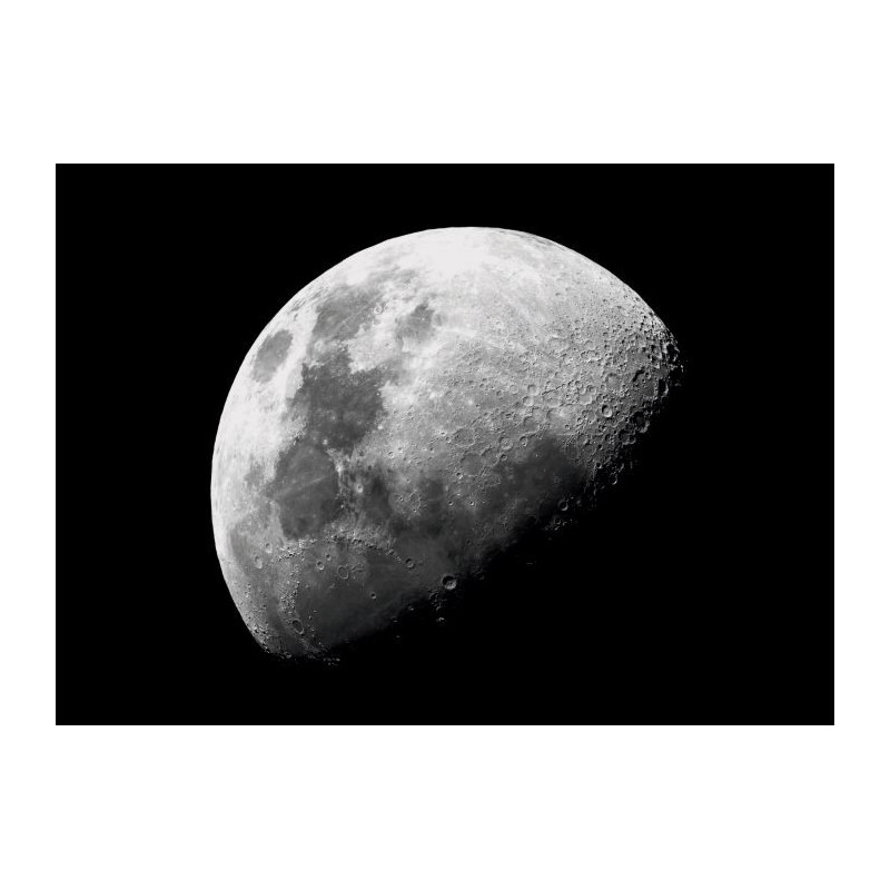 MOON Canvas print - Black white canvas print