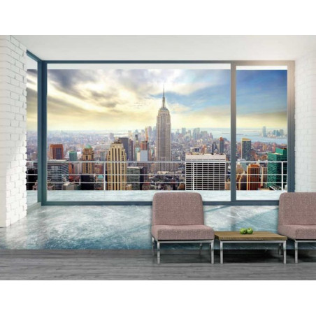 NEW YORK AT HOME Poster