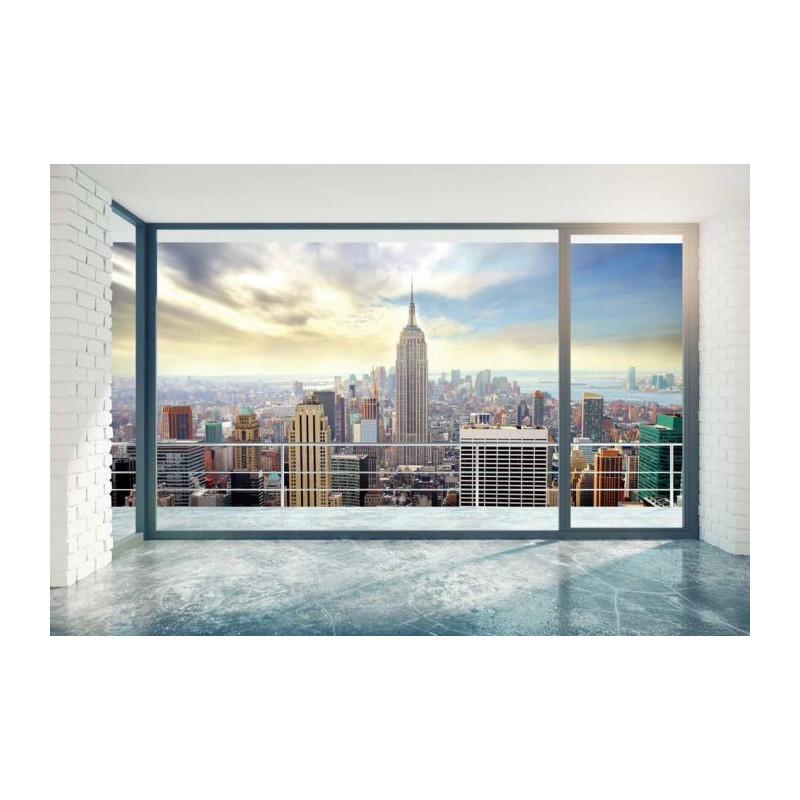 NEW YORK AT HOME Poster - Panoramic poster