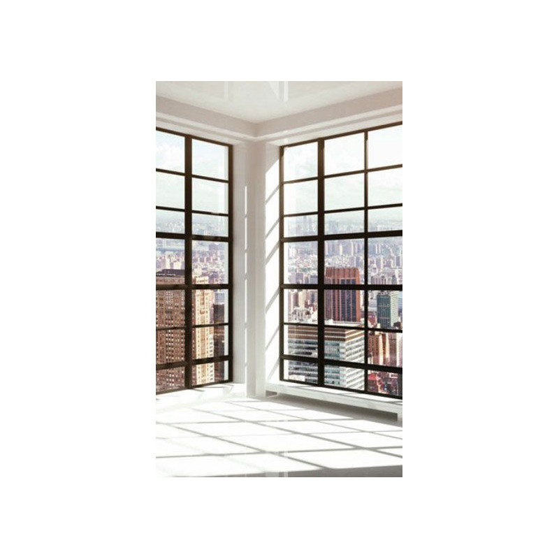 NEW YORK INSIDE Wall hanging - Optical illusions wall hanging tapestry