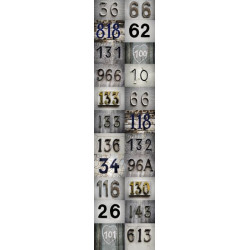 NUMBER wall hanging