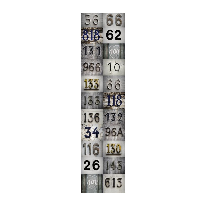 NUMBER wall hanging - Graphic wall hanging tapestry