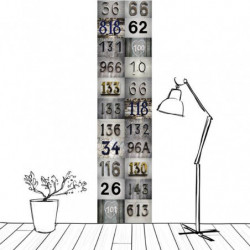 NUMBER wall hanging