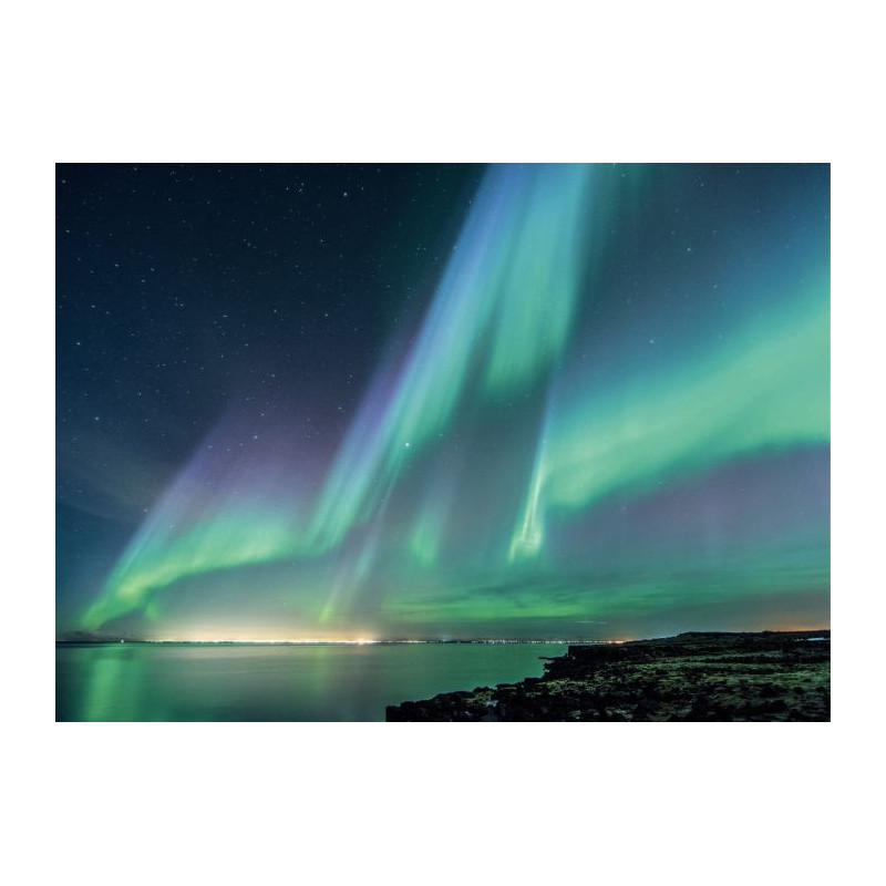 BOREAL AURORA Canvas print - Nature landscape