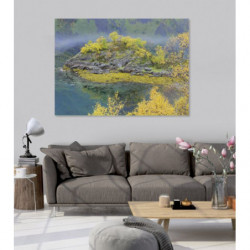 AUTOMN ISLAND canvas print