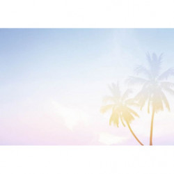 PALM TREES PASTEL  poster