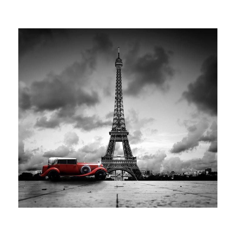PARIS BLACK AND WHITE poster - Panoramic poster