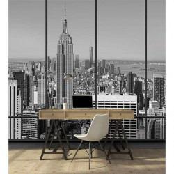 NEW YORK PENTHOUSE B&W Wallpaper