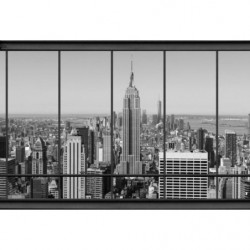 NEW YORK PENTHOUSE B&W Wallpaper