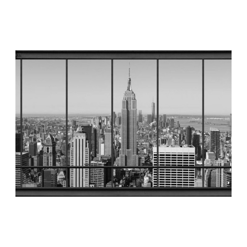 NEW YORK PENTHOUSE B&W Wallpaper - Panoramic wallpaper