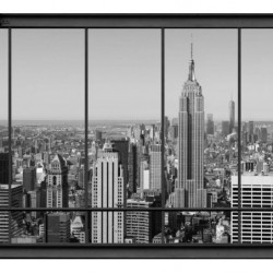 NEW YORK PENTHOUSE B&W Poster