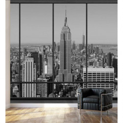 NEW YORK PENTHOUSE B&W Poster