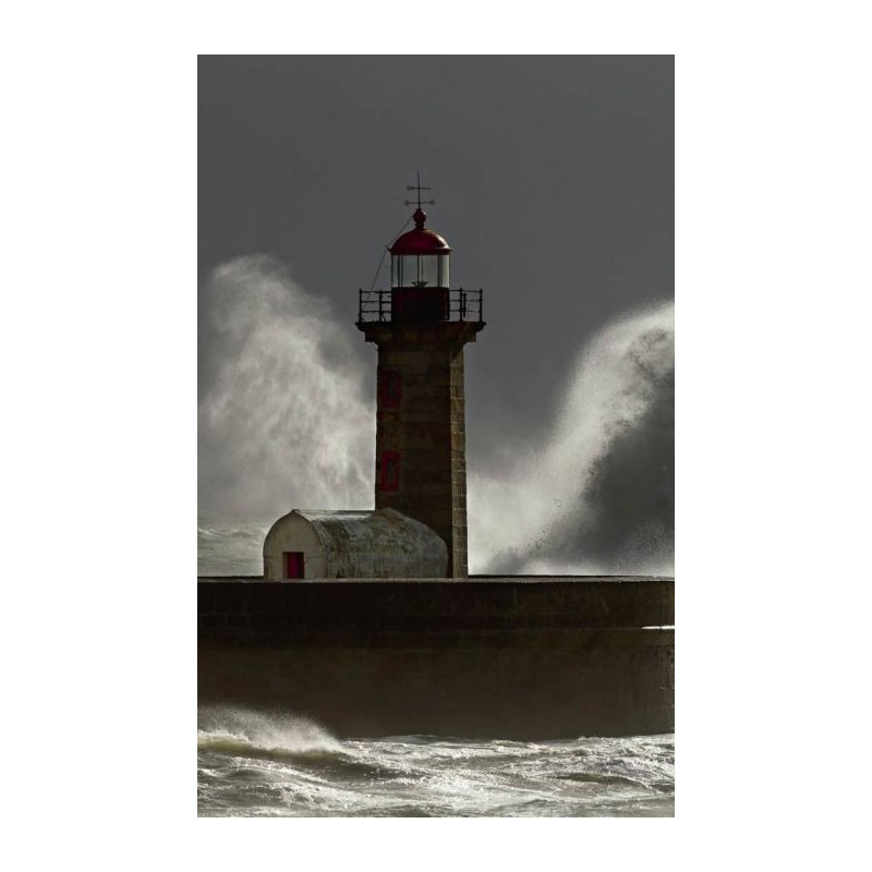 PORTO LIGHTHOUSE Wall hanging - Nature landscape wall hanging tapestry