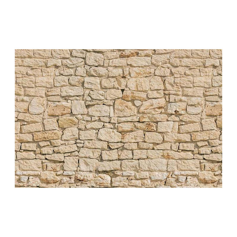 BEIGE STONES Privacy screen - Dry stone privacy screen