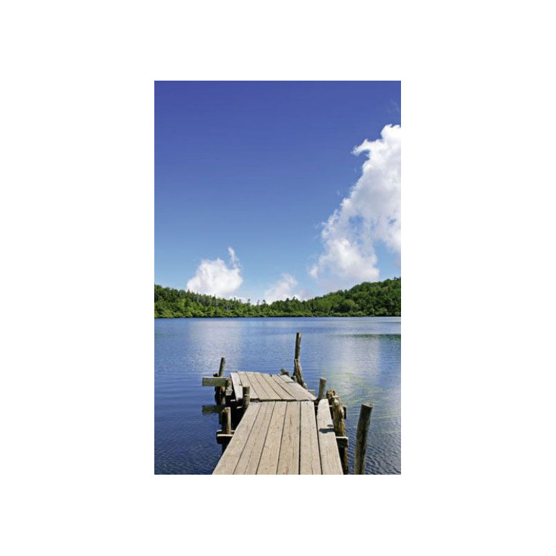 PRIVATE PIER Wall hanging - Nature landscape wall hanging tapestry