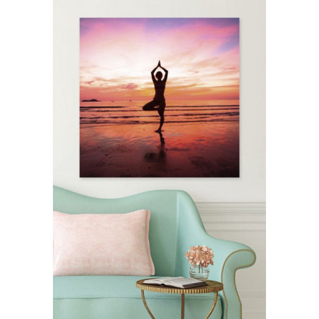 TREE POSTURE canvas print