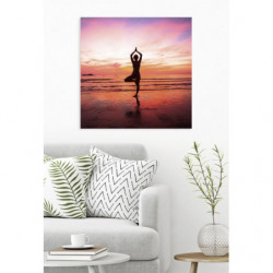 TREE POSTURE canvas print