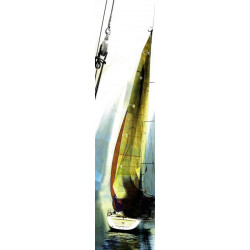 SET SAIL - YELLOW privacy screen