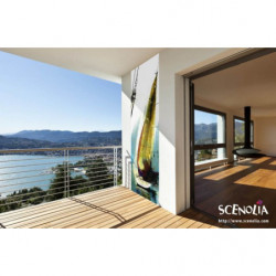SET SAIL - YELLOW privacy screen