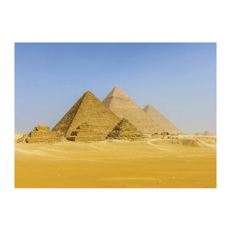 PYRAMIDS OF EGYPT Canvas print - Textile canvas