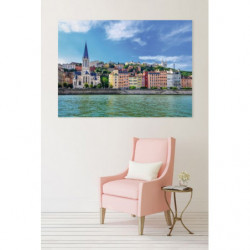 SAÔNE QUAYS Canvas print