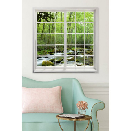 LOOKING AT THE FOREST canvas print