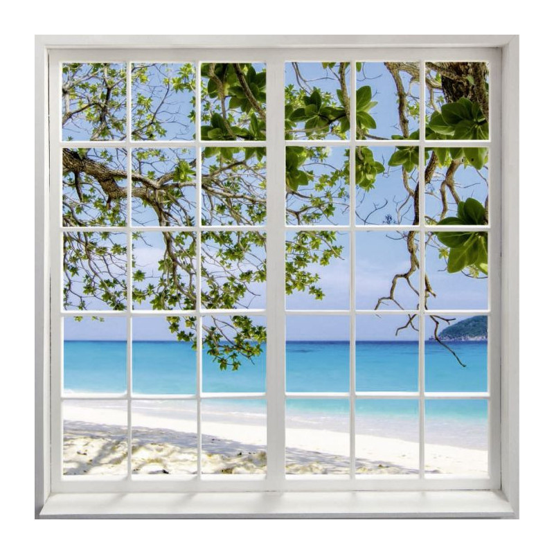 LOOKING AT THE BEACH Canvas print - Gateways