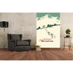 SKI LIFTS Wall hanging