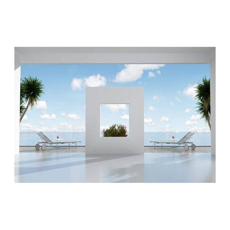 HOLIDAY HOME Poster - Optical illusion poster