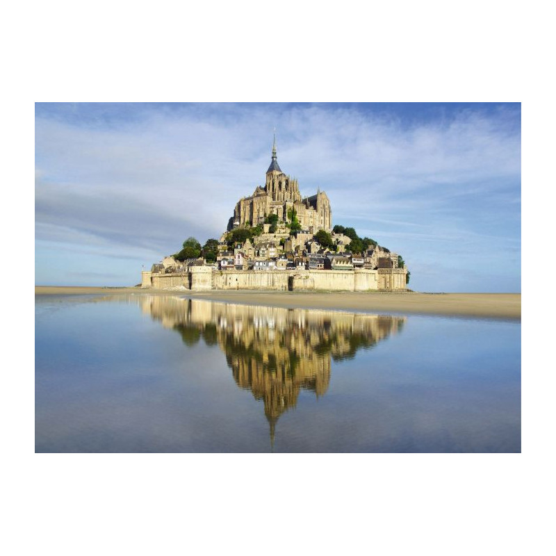 MONT SAINT MICHEL BAY Canvas print - Nature landscape