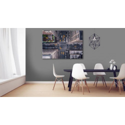 RUE DE NY FROM THE AIR canvas print