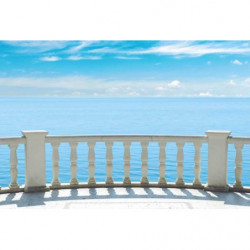 Papier Peint BALCON SUR LA MER