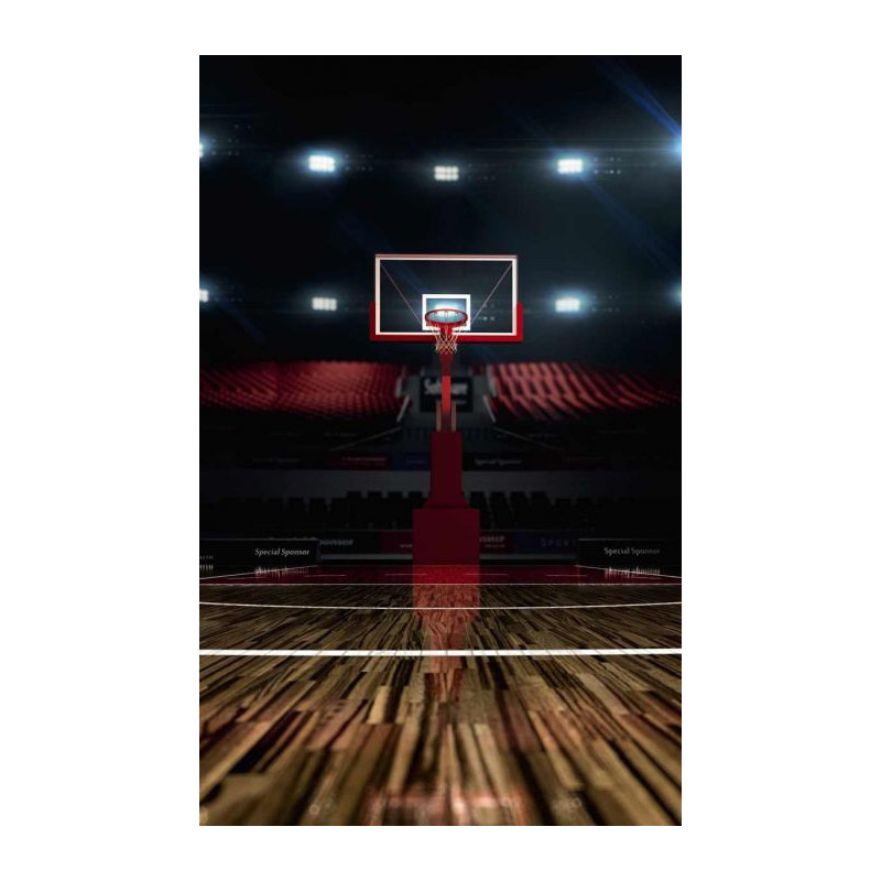 BASKETBALL ROOM Wall hanging - Optical illusions wall hanging tapestry